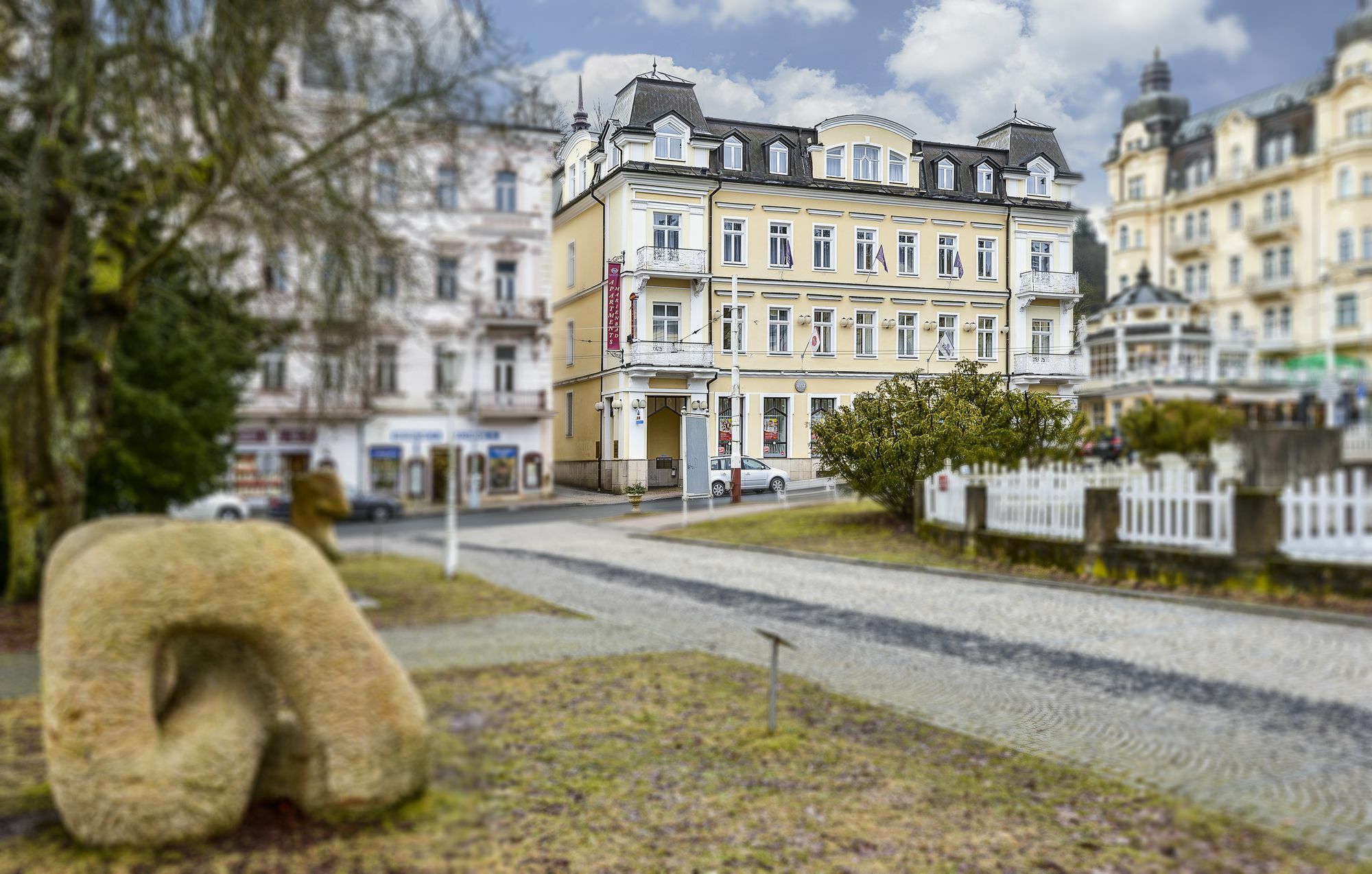 Apartments Central Park Marienbad Екстер'єр фото